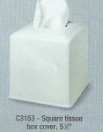 Square tissue box cover 3153