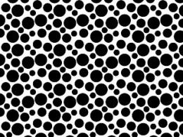 Polka Dots　3サイズMix  Black  84059