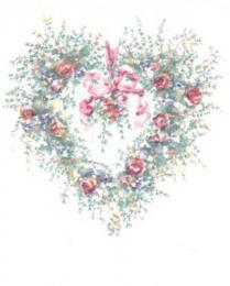 Heart Wreath  HMN530
