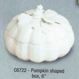 Pumpkin shape box  C6722