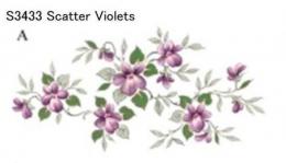 Scatter Violets　S3433