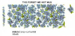 Forget-Me-Not　Mug　　T103