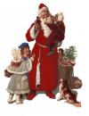 Santa & Children　Victorian Christmas