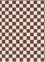 Checker　Brown　7mm角　
