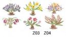 Flowers　6柄セット　A56234