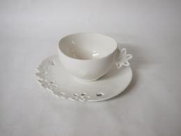 Flower　Openwork C&S 2客　セット　セール