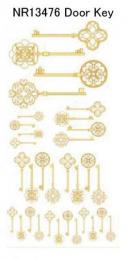 Door Key Gold