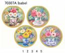 Isabel　4種セット  ラウンドバックあり　70307A