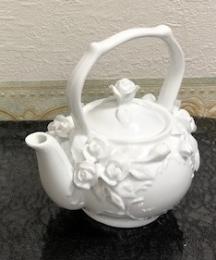 Teapot With Rose