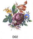 Traditional Flowers Meissen Style　D02