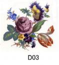 Traditional Flowers Meissen Style　A6520