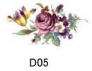 Traditional Flowers Meissen Style  A6520