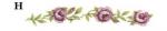 Chelsea Spray   花ライン　6139