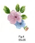 Pink&Blue　Flower　　　