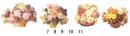 Fragrance　花籠4種セット　バックなし  70136U