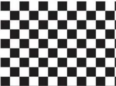 Checker　ブラック　7mm/5mm　　市松模様