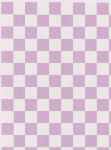 Checker  パープル　A4サイズ　市松模様