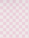 Checker　ベビー・ピンク　A4サイズ　市松模様