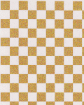 Checker　マイカ・ゴールド　7mm/5mm　市松模様
