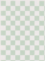 Checker　ペパーミント　7mm　市松模様