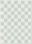 Checker　ペパーミント　7mm　市松模様