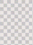 Checker　マイカ・シルバー　7mm角　市松模様