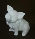 Piggy  Bank with Flower　　C6859