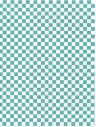 Checker Tiffany Blue　市松模様　7mm