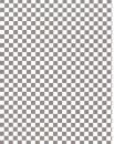  Checker　市松模様7mm　グレイ