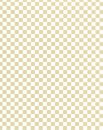  Checker 　市松模様7mm　セージグリーン