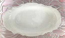 Oval　Scrolled 　Bowl