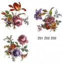 Traditional Flowers Meissen  1/2/3  A553