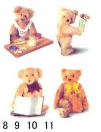 Bears 4種セット　8/9/10/11