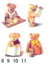 Bears 4種セット　8/9/10/11