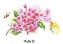 Frower & Insect Motiv D　Bee   A57367