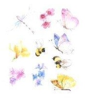 Insect( MotivA～D小花各1こ付き)  A57367