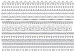 Borders　マイカ・シルバー　16種　1シート