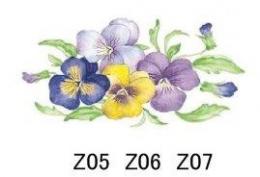  Pansies  5/6/7  A55890