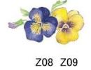  Pansies  8/9