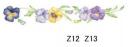  Pansies A55890  12/13  ボーダー