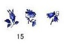 Blue  Rose　　　10450     小花3種×2セット