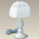 Openwork lamp with openwork shade