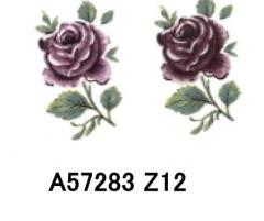 Rose Classic　Purple　枝付き小花　10こ