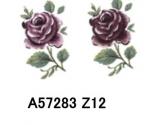 Rose Classic　Purple　枝付き小花　10こ