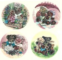 Teddy Family 4アソート　