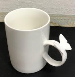 Butterfly　Handle  Cream Mug　マグ