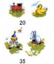 Teddies 小物　各2こセット 20mm/35mm　8こ入り