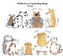 Furry  Friends  Mug  Wrap　　2枚セット