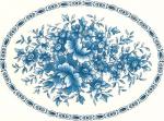 Royal Blue Oval