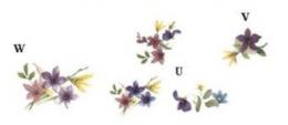 Spring　Spray　U・V・W　12こ